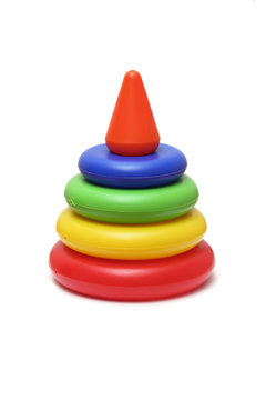 Children toy pyramid