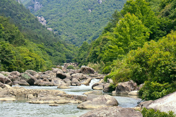 Fototapeta na wymiar mountain river