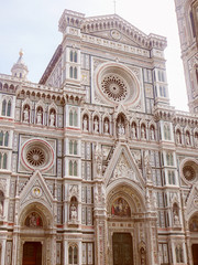 Fototapeta premium Retro look Florence Cathedral