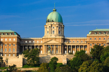 Fototapeta na wymiar Buda Castle, Budapest Hungary