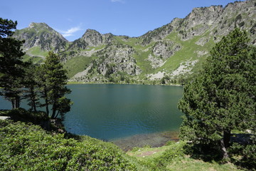 Obraz na płótnie Canvas Lac du Laurenti, Pyrénées