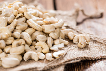 Portion of Cashew Nuts