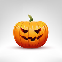 Halloween Pumpkin vector illustration isolated