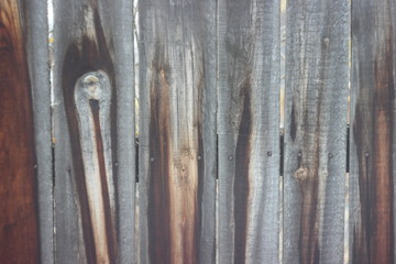 wooden fence