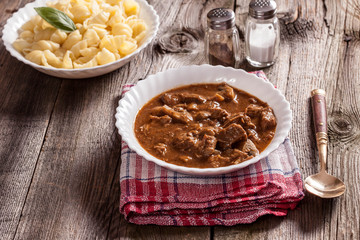 Goulash soup.