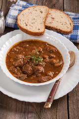 Goulash soup.