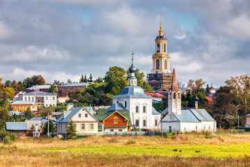 Cityscape Suzdal. Russia - obrazy, fototapety, plakaty