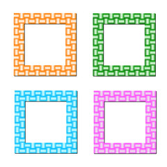 Picture frame vector