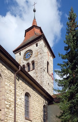 Fototapeta premium Christuskirche in Beilngries