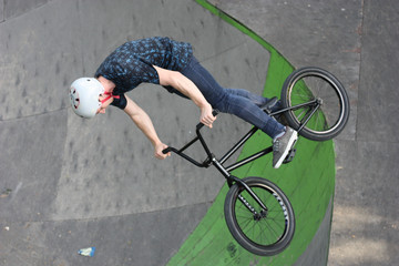 Extreme BMX jumping Park in Krasnodar