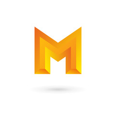 Letter M logo icon design template elements