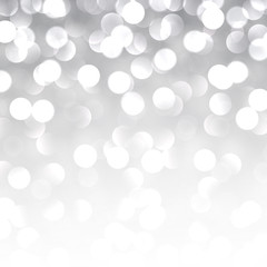 Silver christmas background.