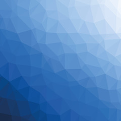 Blue Abstract Polygonal Background