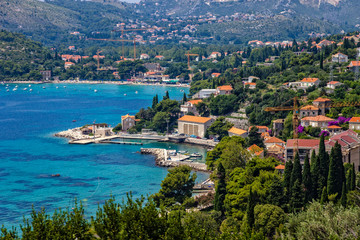 Fototapeta na wymiar Beautiful Adriatic lagoon with turquoise water, Croatia.