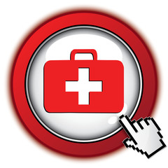 Obraz premium AID KIT ICON