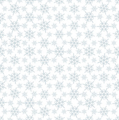 seamless snowflake background
