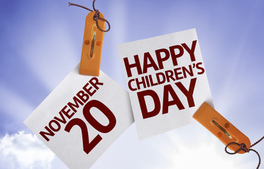 20 November Happy Childrens Day