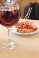 sangria and tapas