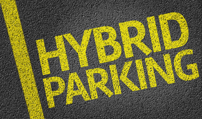 Parking space reserved for Hybrid shoppers