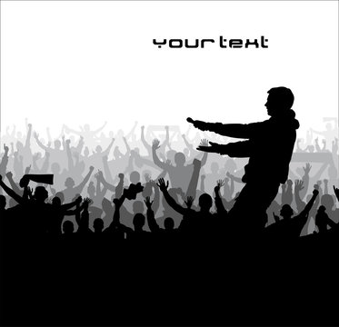 Poster for music concert.
