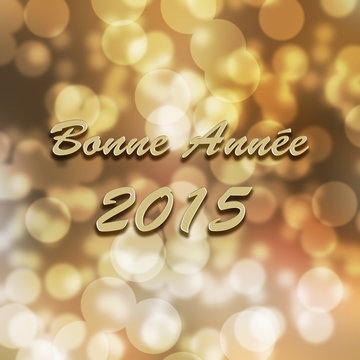 Bonne Année 2015 avec bokeh