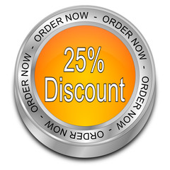 25% Discount - Order now Button