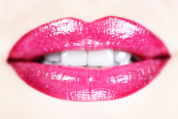 Obraz premium Beautiful lips