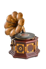 Model of gramophone