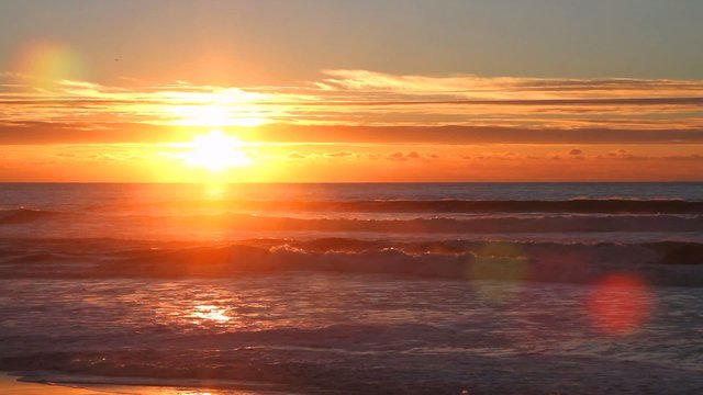 Sonnenuntergang am Meer