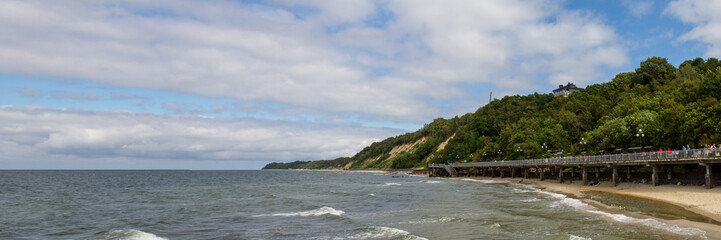 На берегу Балтийского моря в ветренный день © 1802185
