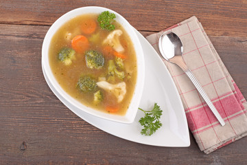 Gemüsesuppe