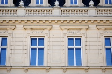Fototapeta premium Windows on wall.