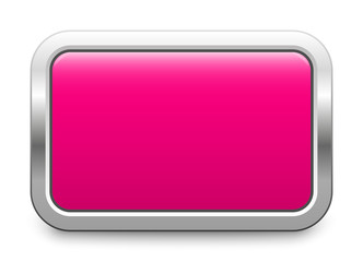 Pink metallic button - rectangular template