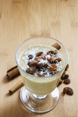 Creamy smoothie drink