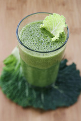 Green smoothie drink