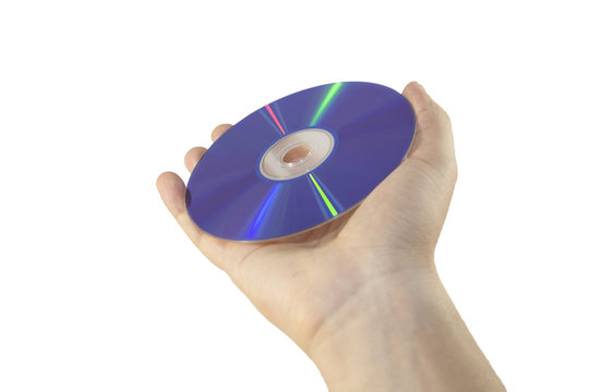 DVD/CD in mano