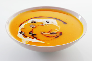 Creamy butternut or pumpkin soup