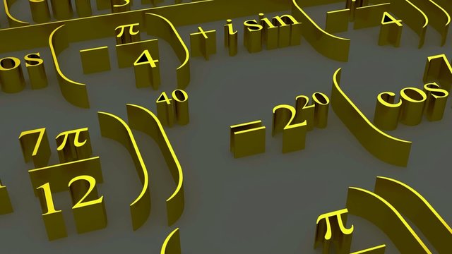 Mathematical formulas. 3d