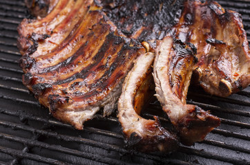 Spare Rips auf Grillgitter