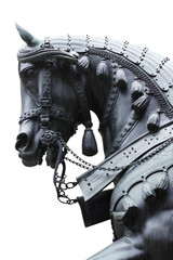 Isolated Fragment of equestrian statue