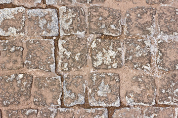 Dirty grunge block pavement texture. 