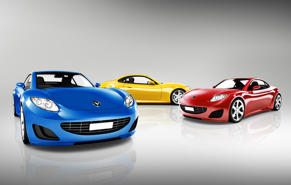 Collection of Contemporary Sport Cars