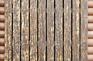 old, grunge wooden wall used as background