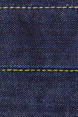raw denim indigo blue jeans texture background