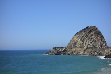 Fototapeta na wymiar Cliffs at Point Mugu, CA