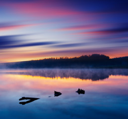 Naklejka premium lake