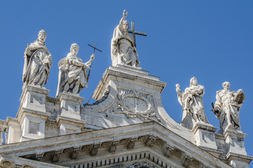 Fototapeta na wymiar San Giovanni Laterano Facade. Rome
