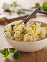 mashed potatoes