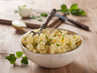 mashed potatoes