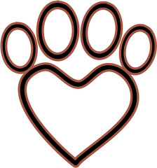 pet paw icon